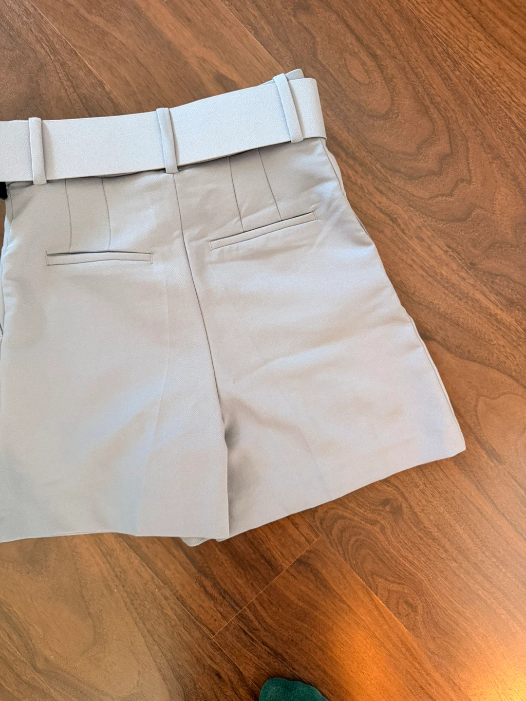 Zara High Waisted Belted Shorts - photo 2