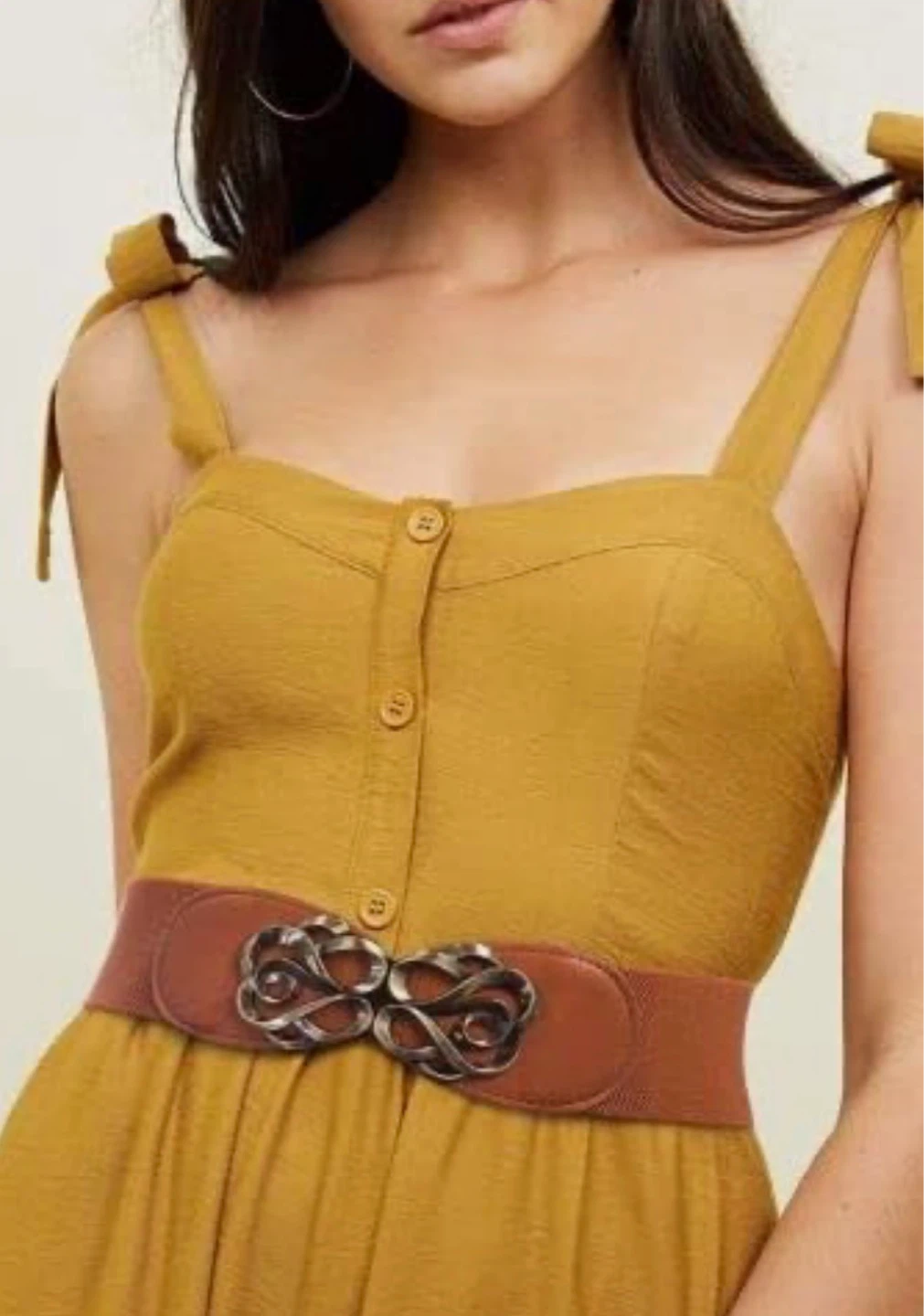 Stretchy Belt with Ornate Buckle - photo 2