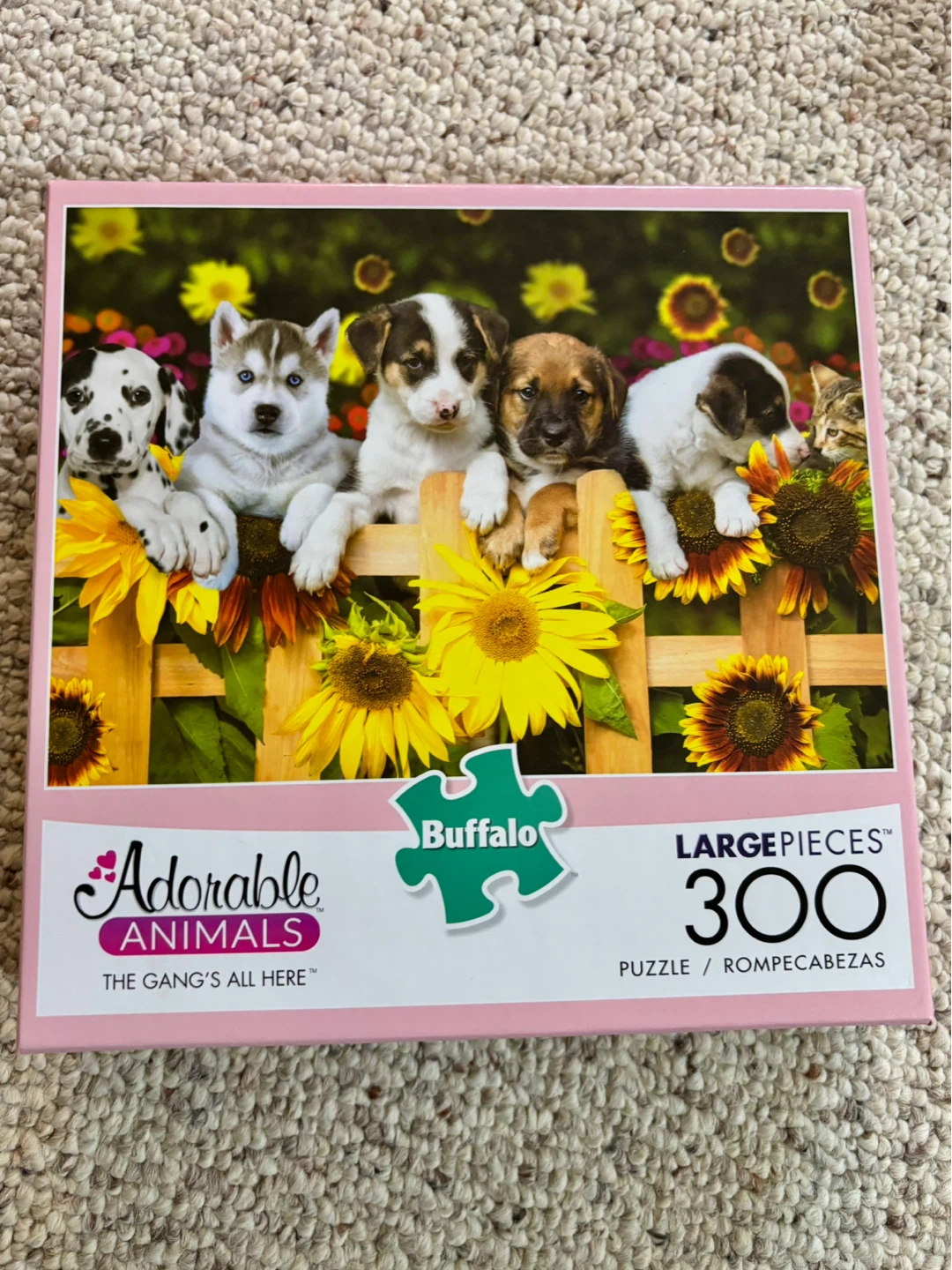 Buffalo Games Adorable Animals 300 Large Piece Puzzle