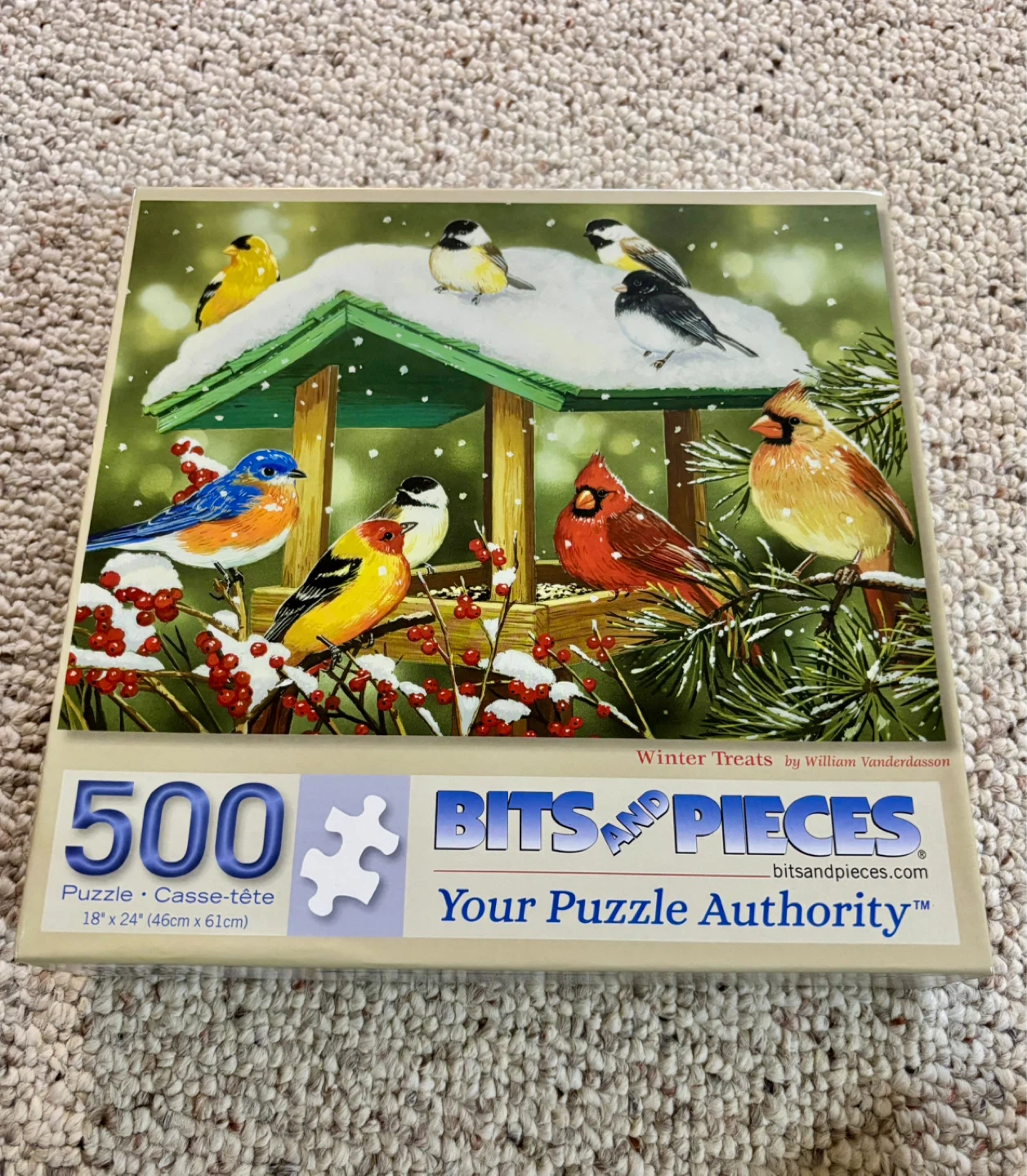 Bits and Pieces 500 Piece Jigsaw Puzzle - Winter Treats
