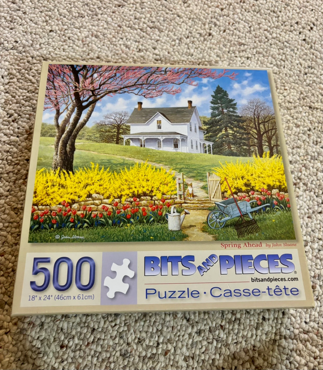 Bits and Pieces 500 Piece Puzzle