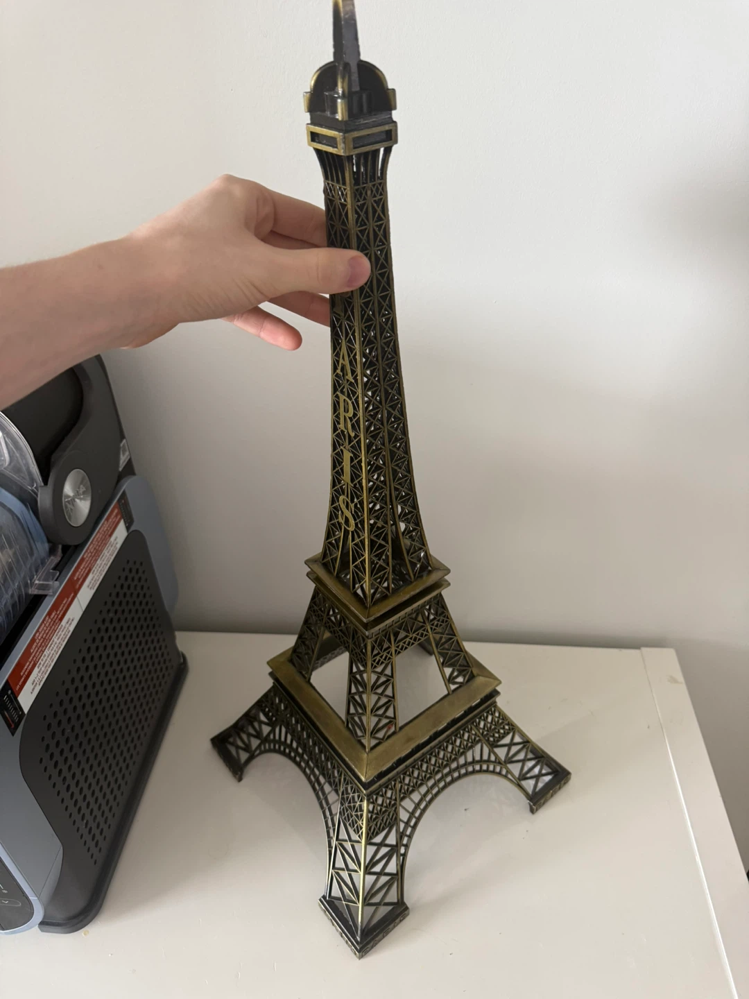 Bronze large Eiffel Tower Paris Statue - photo 4