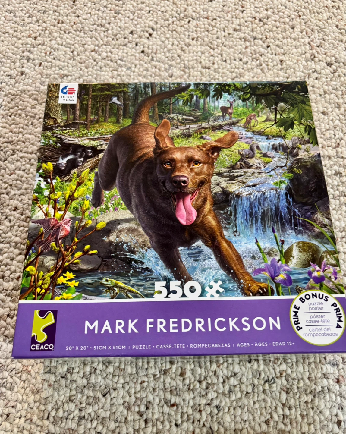 Mark Fredrickson 550 Piece Puzzle