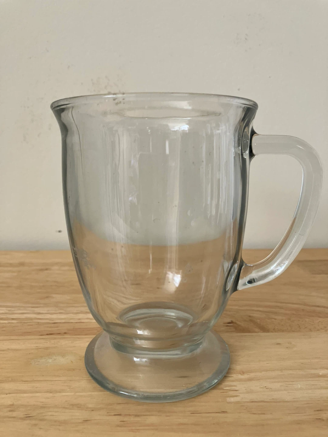 Glass Footed Mug