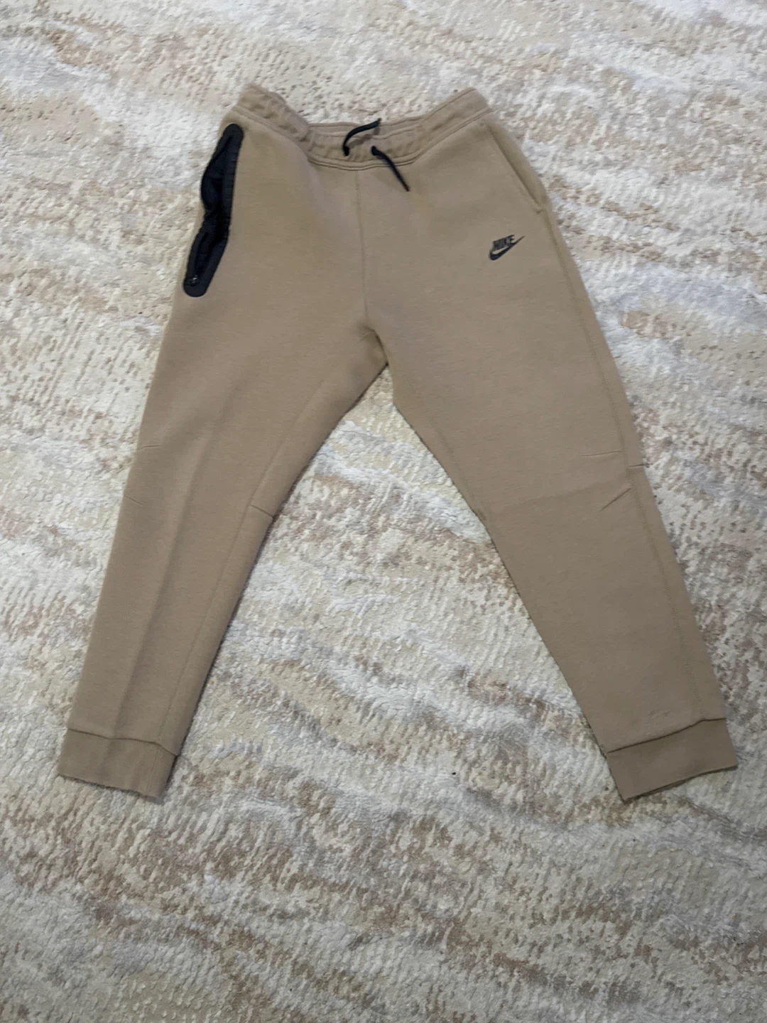 Nike Tech Fleece Joggers - Tan Size XL Big Kids