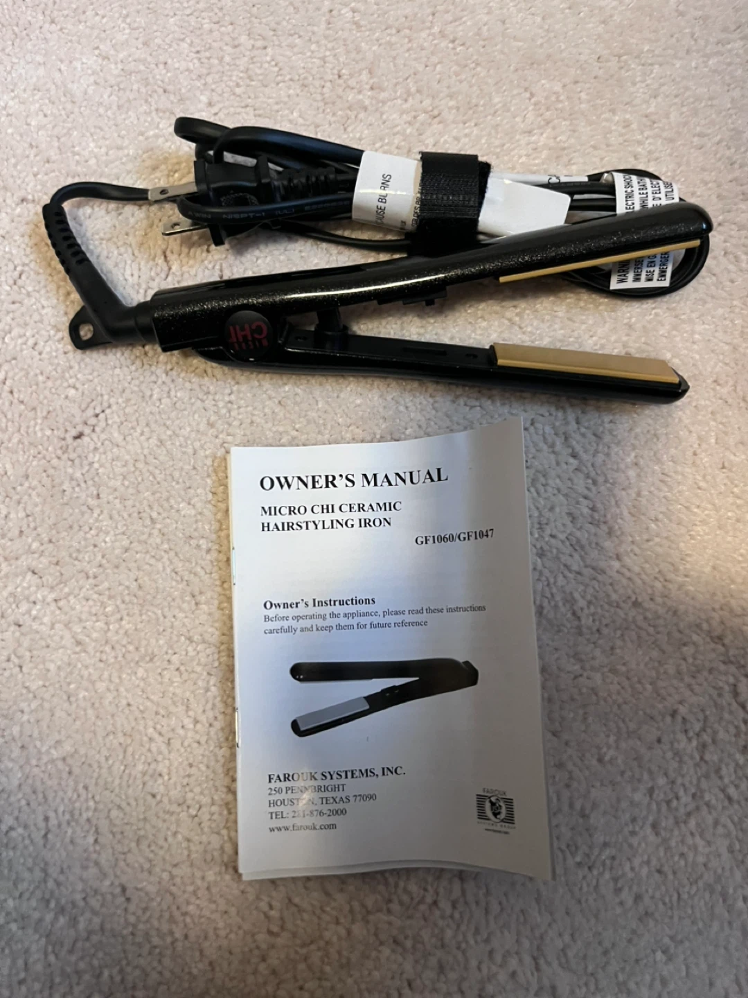CHI Micro Ceramic Hairstyling Iron