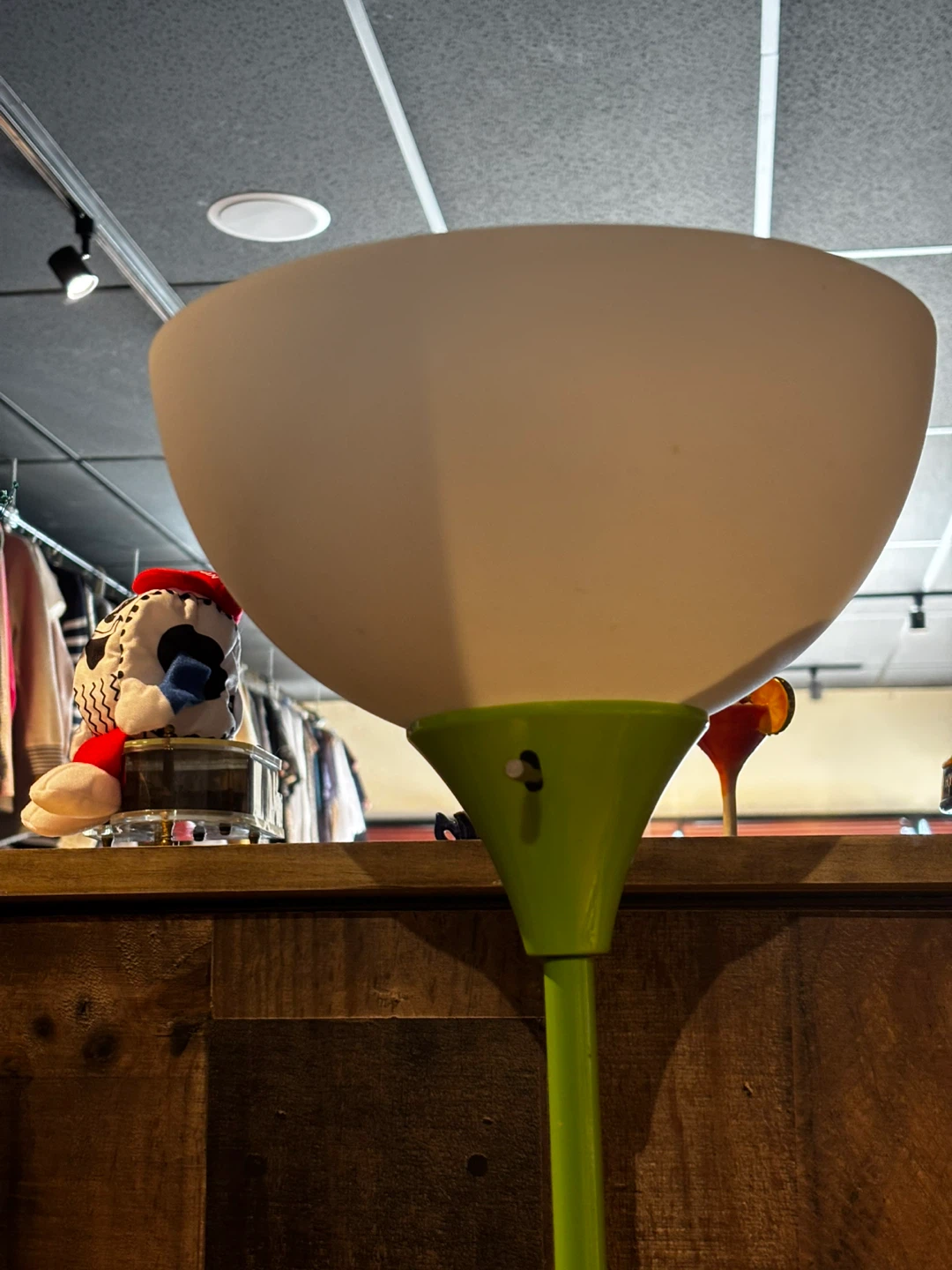 2 Lime Green Floor Lamps - photo 2