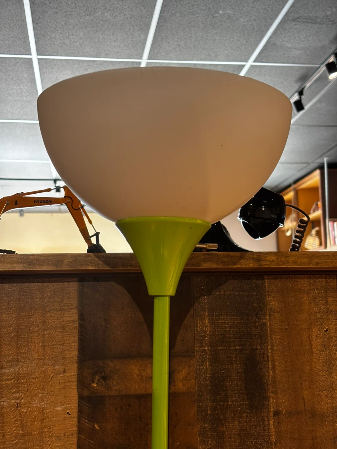 2 Lime Green Floor Lamps - photo 3