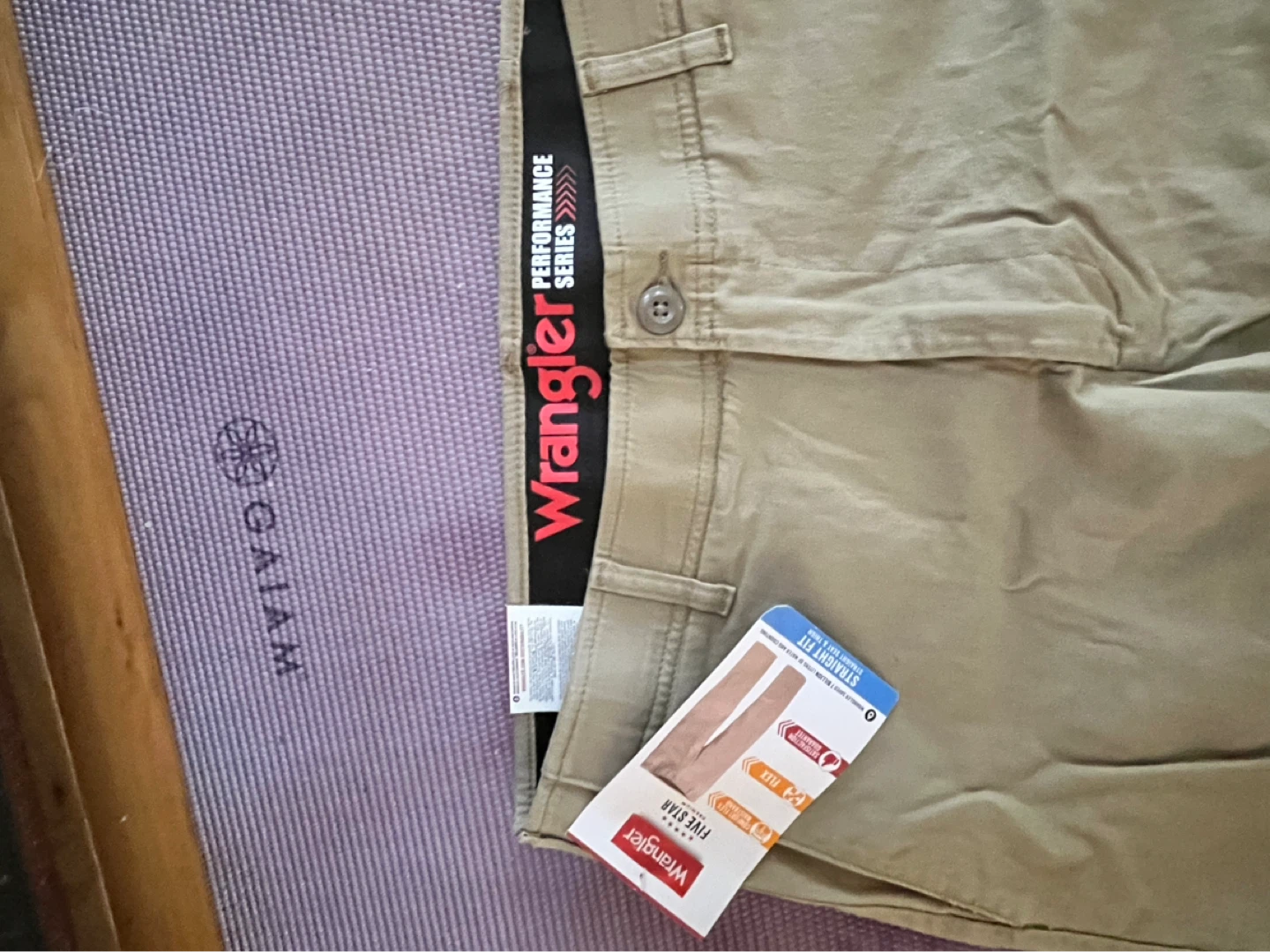 Wrangler Performance Series Flex Pants - Khaki - photo 3