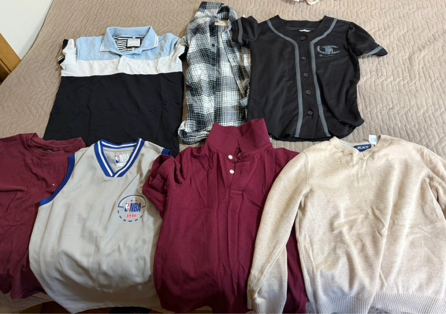 Boys' shirts, size 8