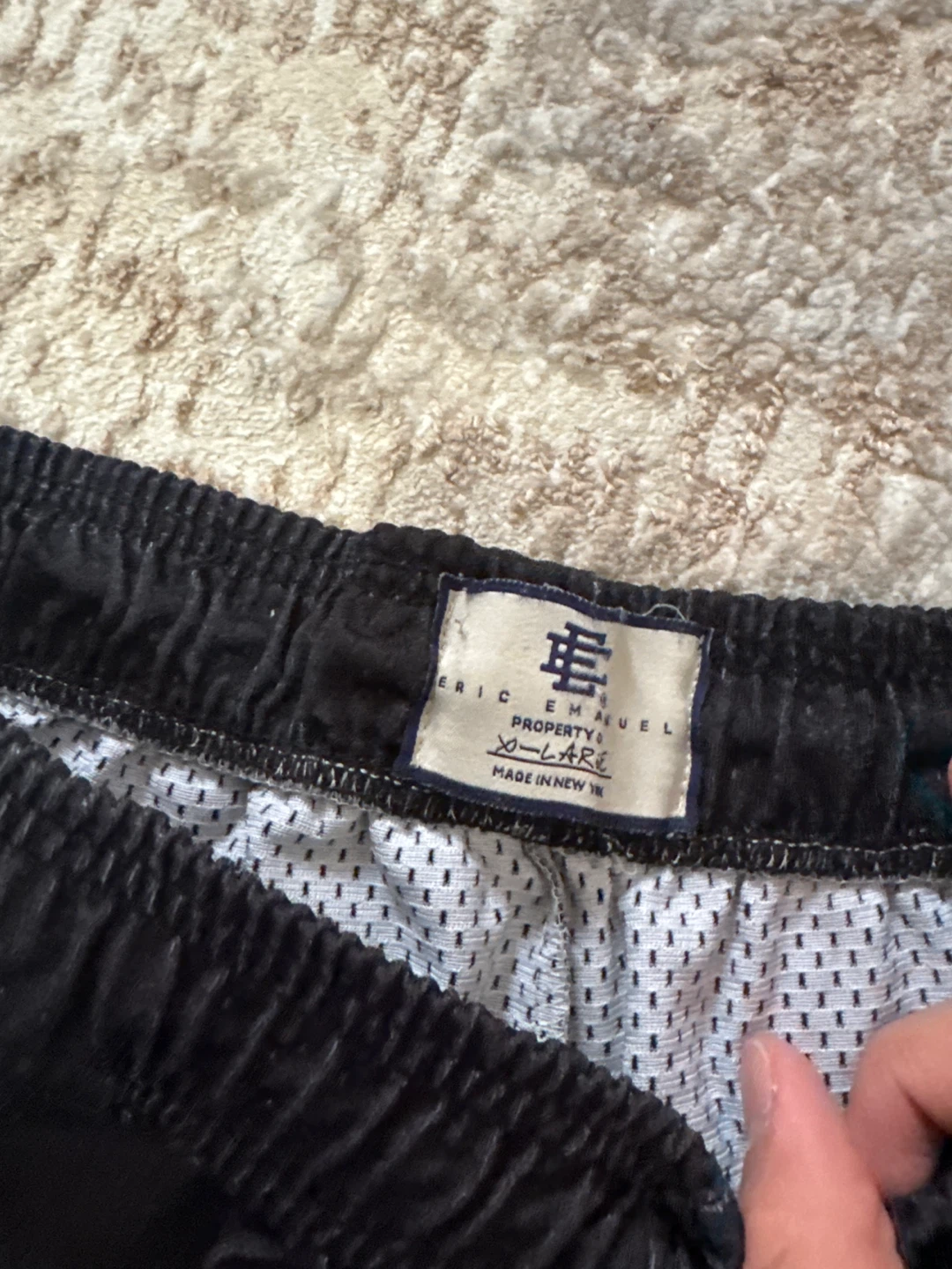 Eric Emanuel Basketball Shorts - Black/Cityscape - XL - photo 2
