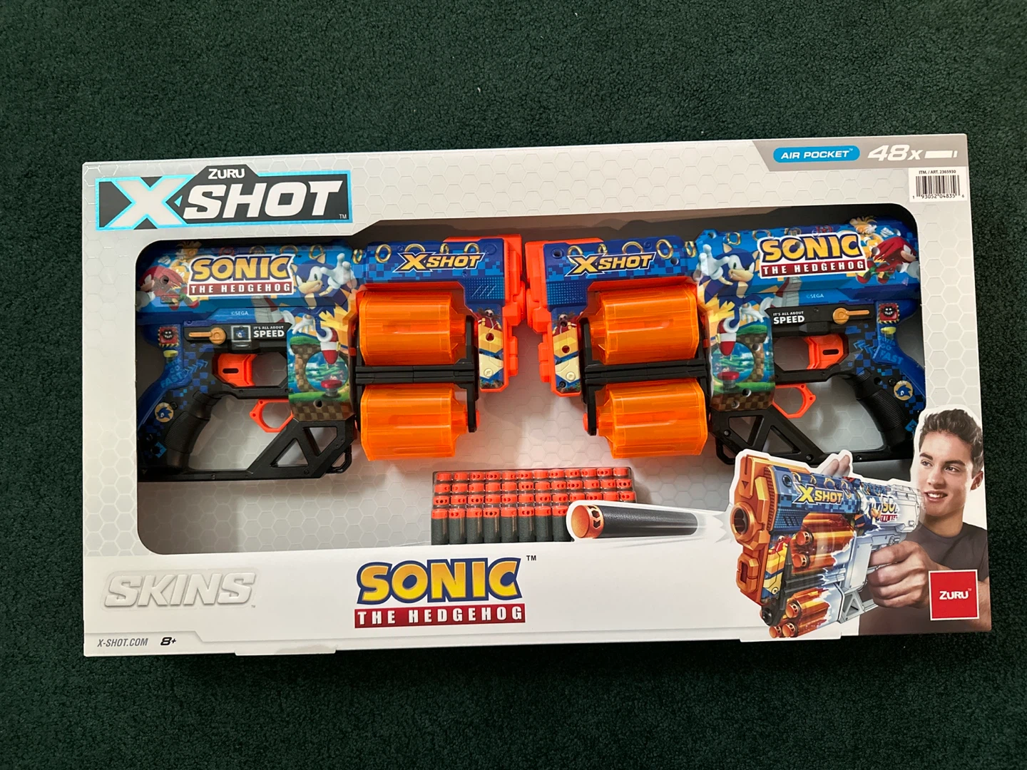 Zuru X-Shot Sonic the Hedgehog Dual Pack