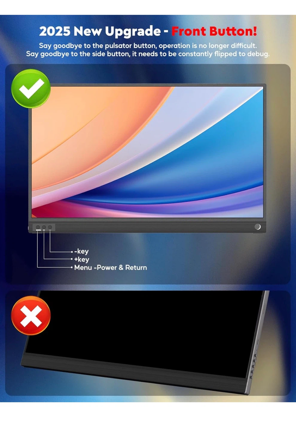 ZSCMALLS 15.6" FHD IPS Portable Monitor PM15 - photo 3