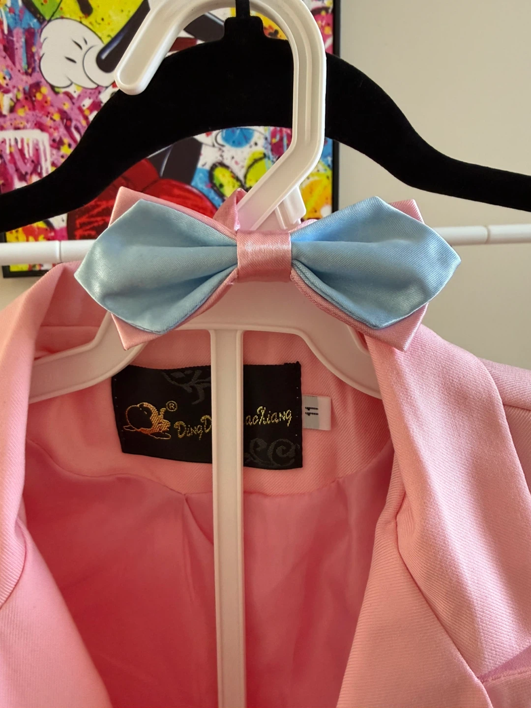 Kids Pink Suit Set with Bow Tie - photo 2