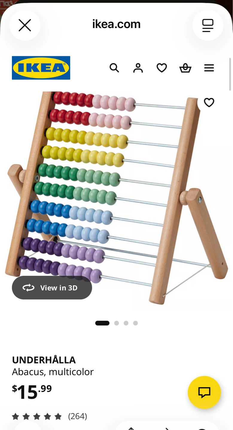 IKEA Abacus and a toddler walker - photo 4