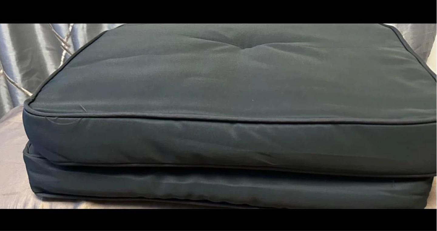 18x20x2 inch each Grey Lounge Cushion