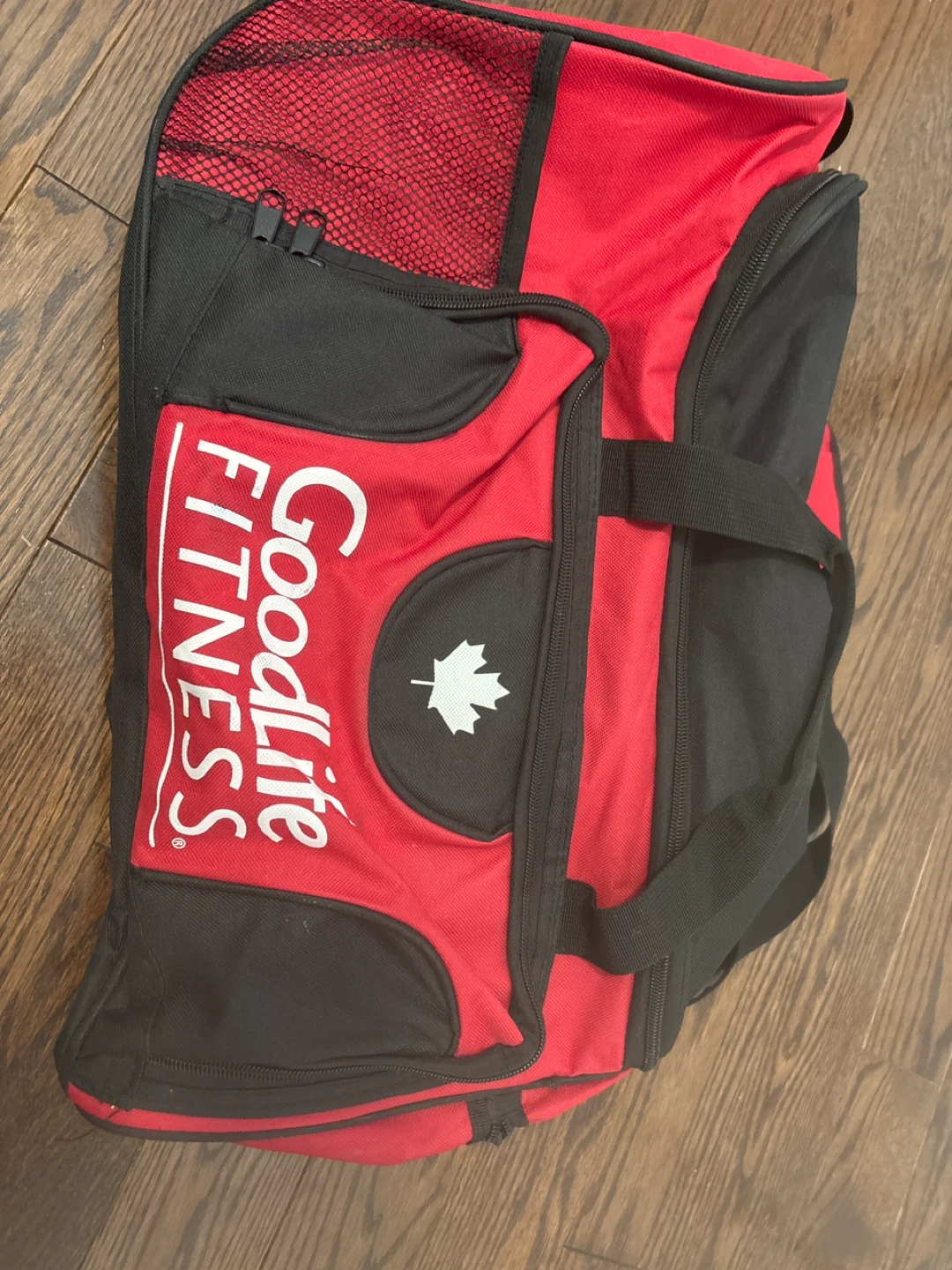GoodLife Fitness Red & Black Gym Bag - photo 2