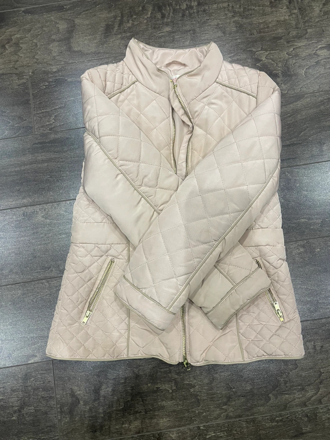 H&M Quilted Jacket - Pink - Size 7-8Y - photo 3