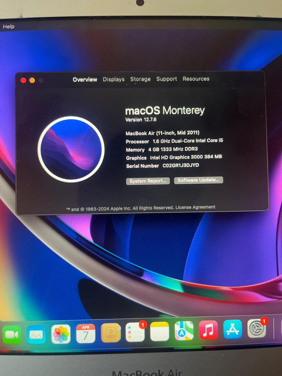 Apple MacBook Air (11-inch, Mid 2011) - photo 4