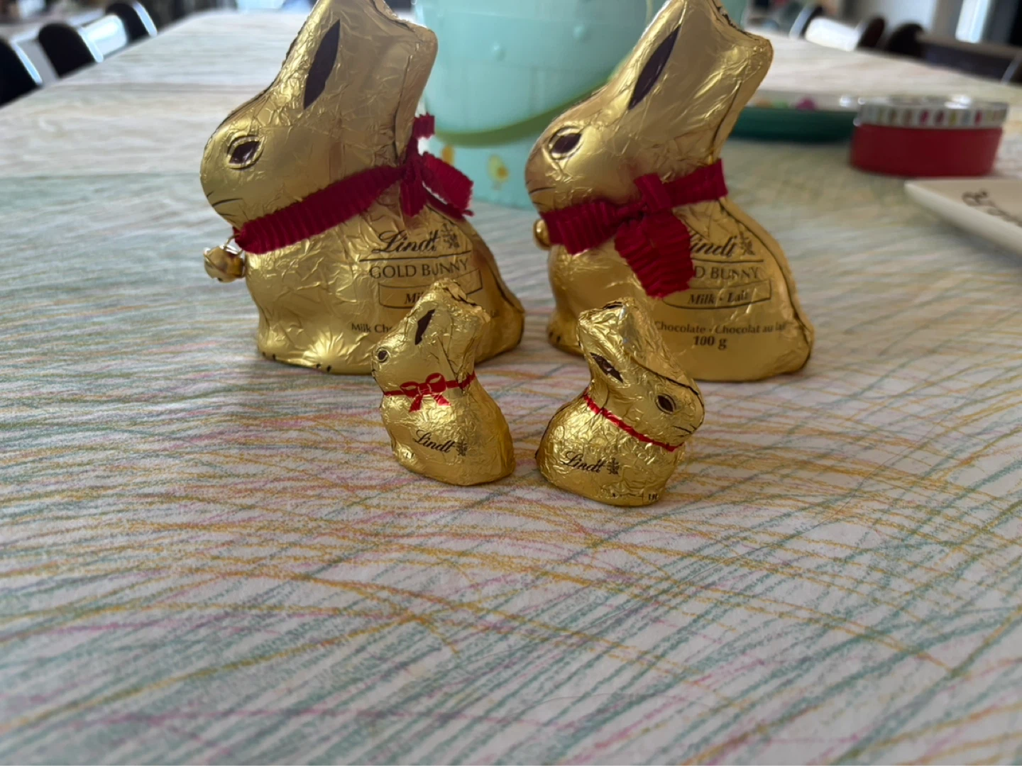 Lindt Gold Bunny Milk Chocolate Bunnies