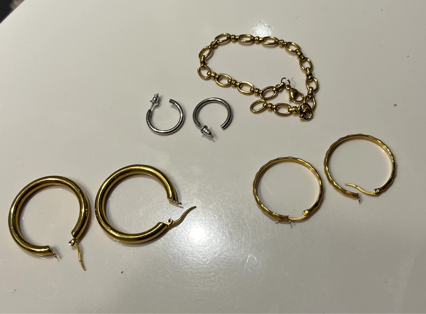 Hardly Used Stainless Steel Jewelry