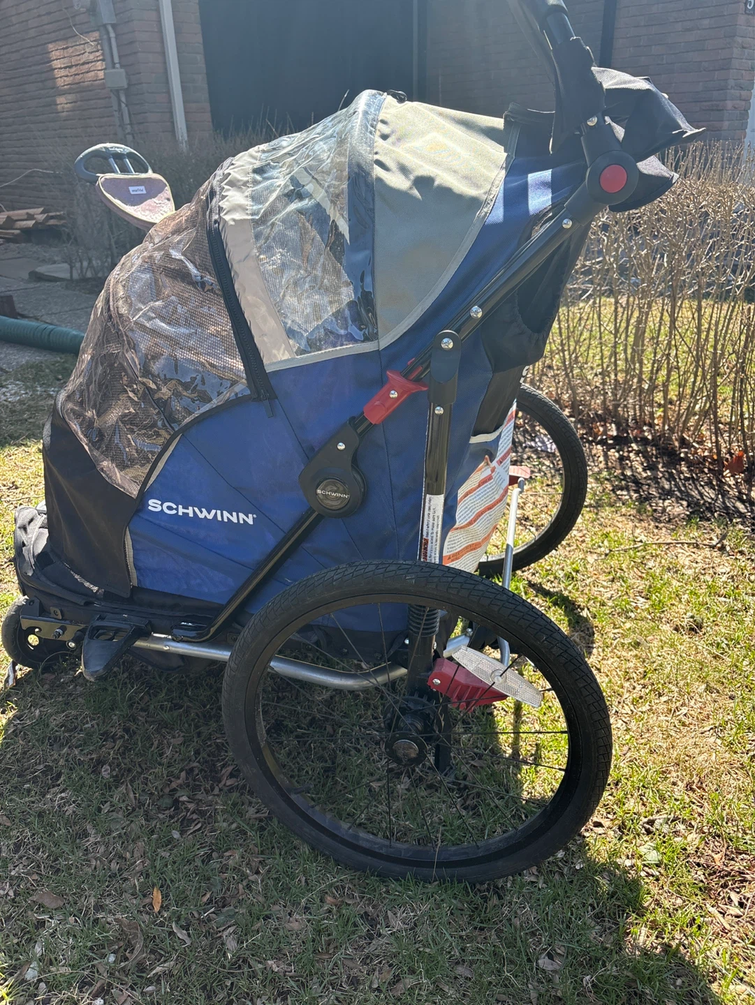 Schwinn Double Jogging Stroller - photo 2