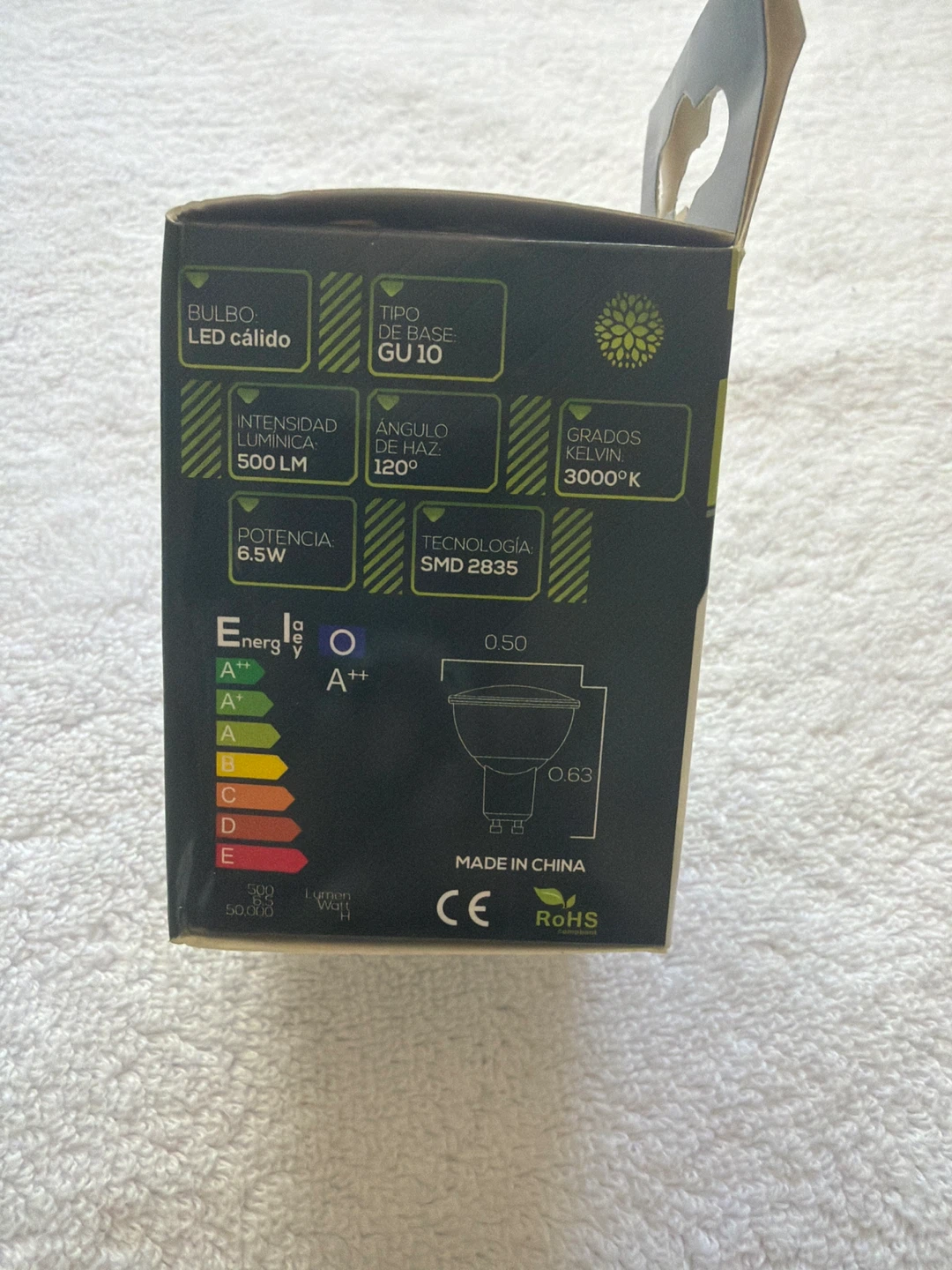 LED GU10 Light Bulb - i-Lumina - photo 4