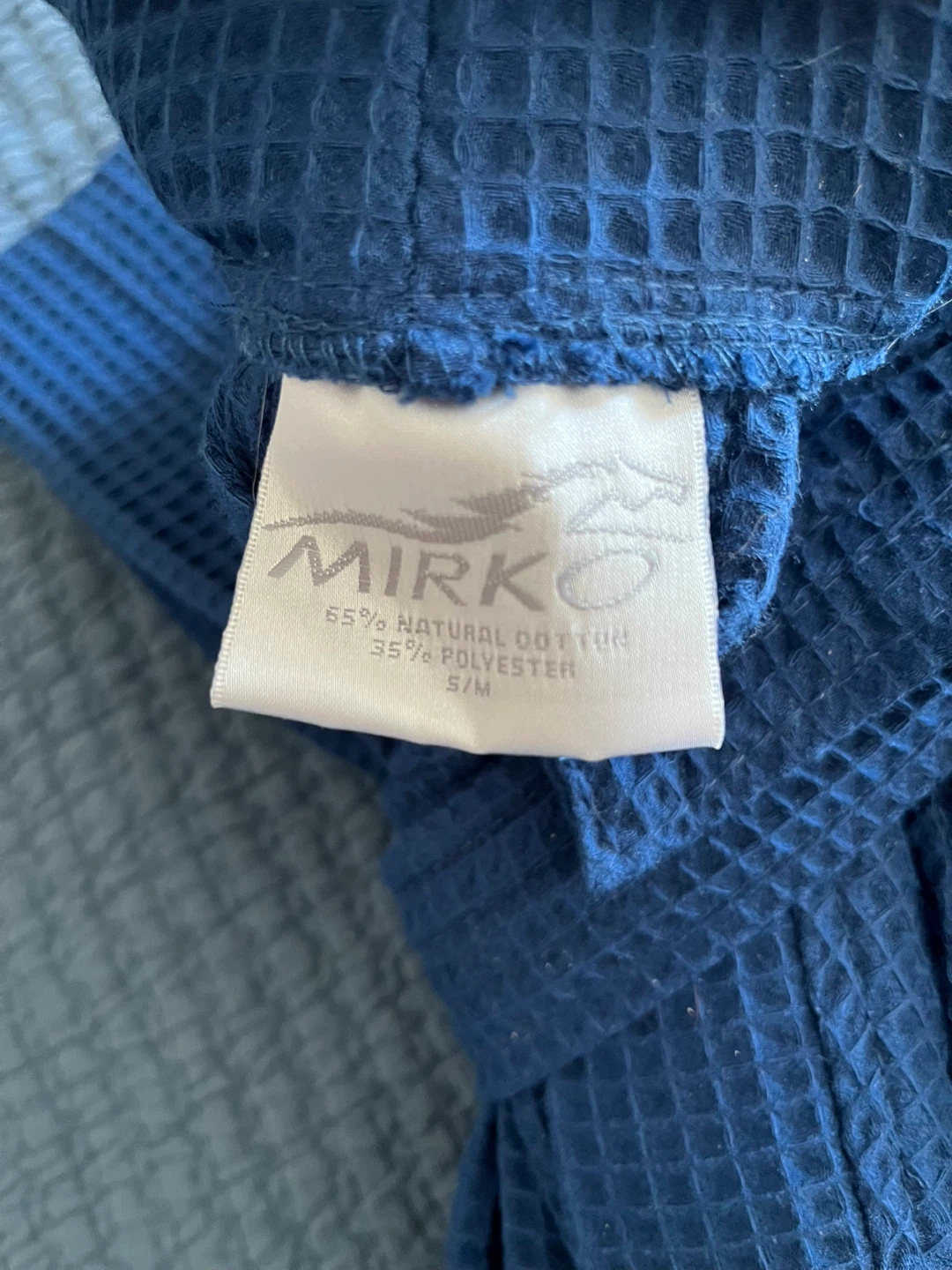 🆕MIRKO Robe Size S/M - Blue - photo 2