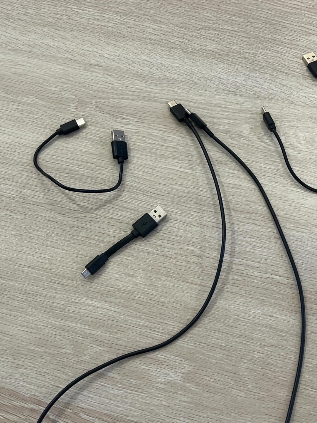 Assorted USB Cables