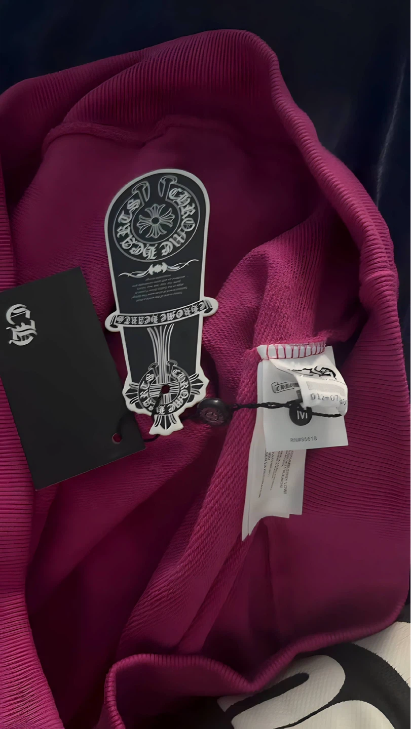 Chrome Hearts Pink Hoodie matty boy collab - photo 4