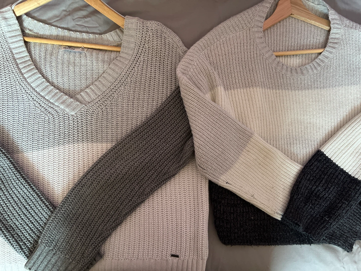 Hollister Sweaters L / Street Wear Society XL - Set of 2