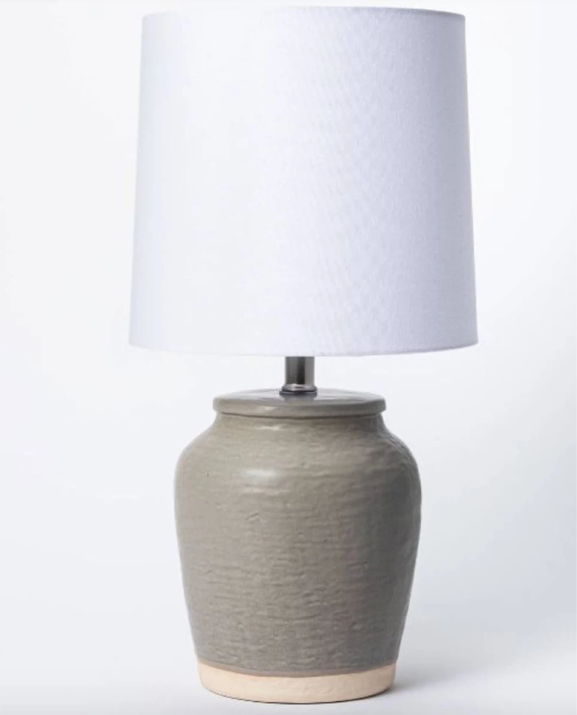 Modern Ceramic Table Lamp –  New in box