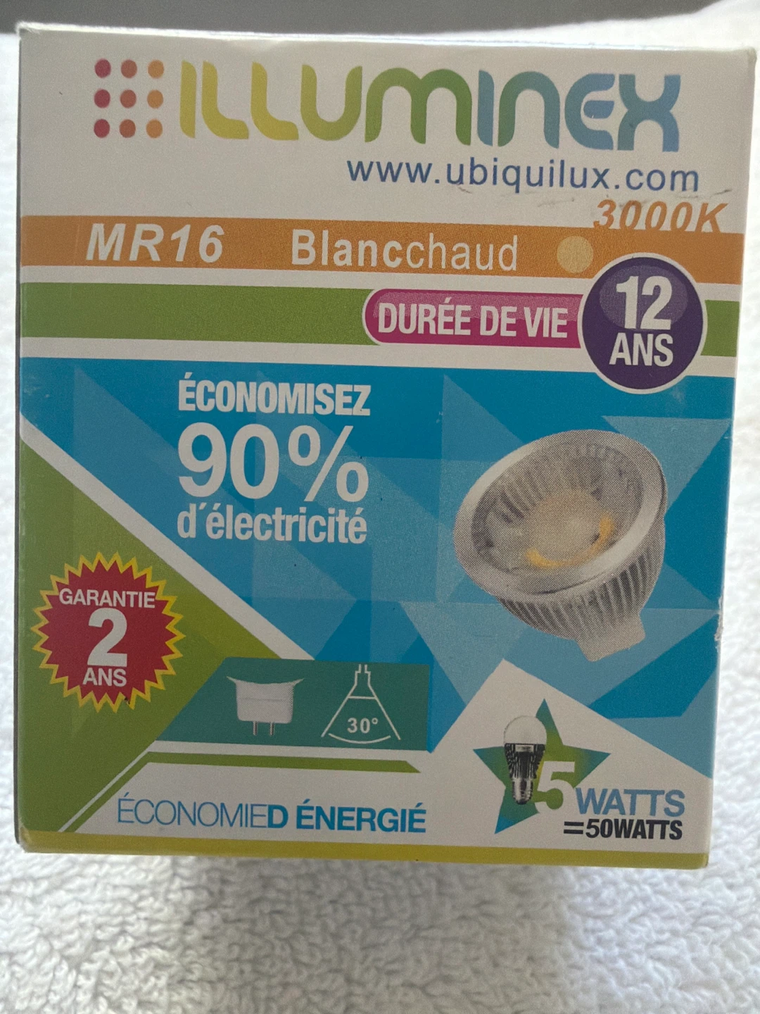 LED Bulb -  Illuminex MR16 - Warm White - photo 3