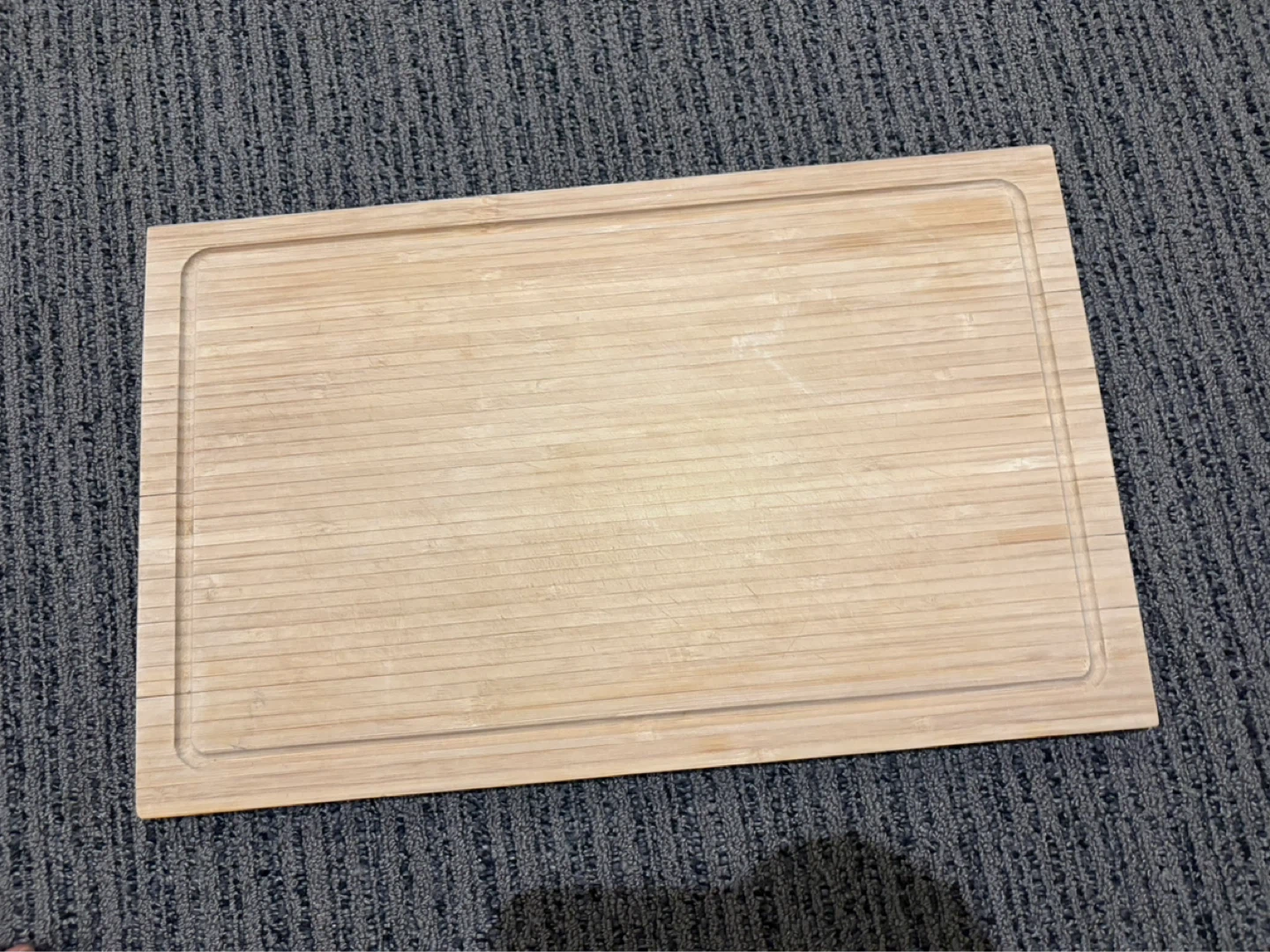 Bamboo Cutting Board with Juice Groove