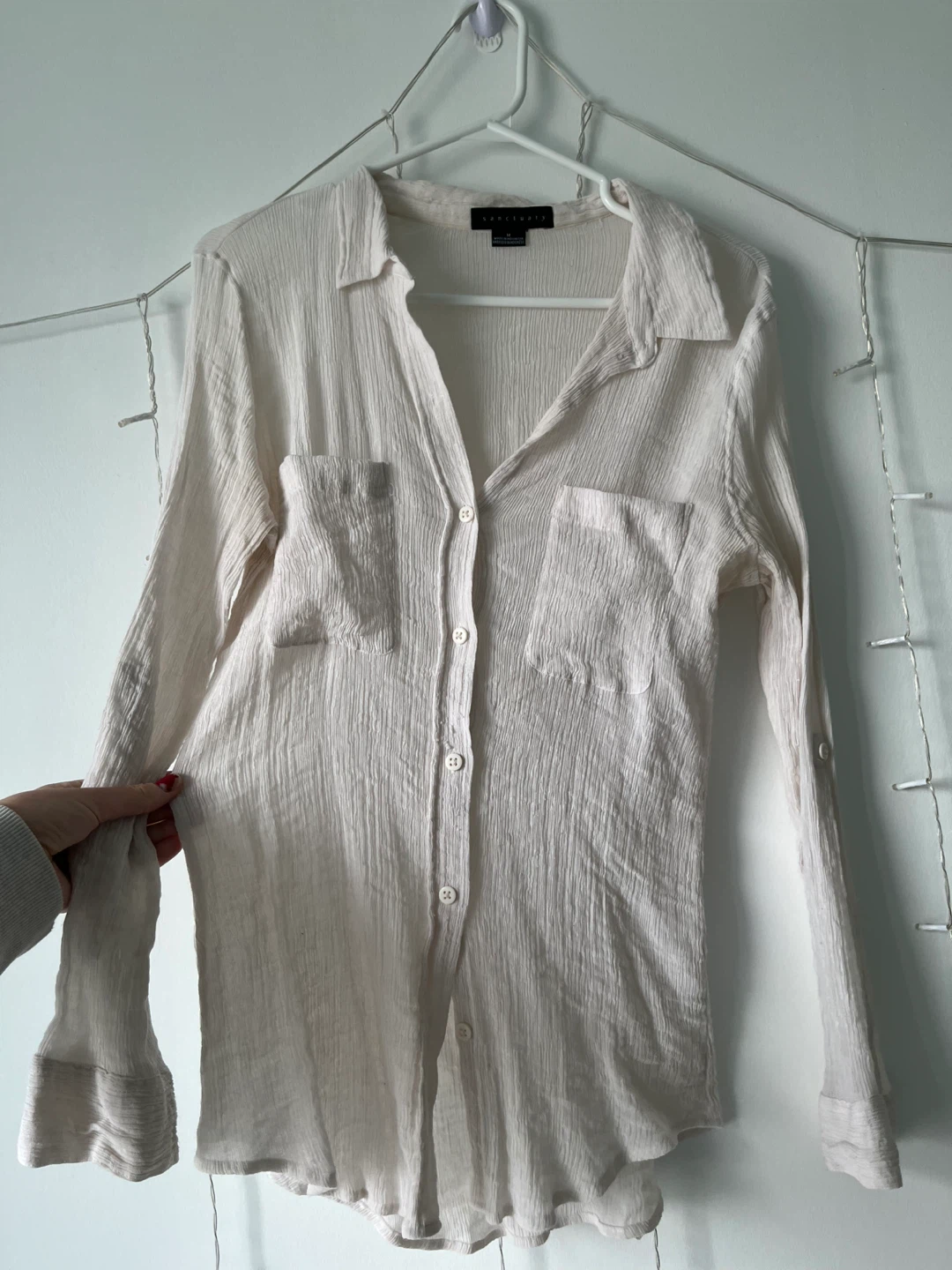White Button-up