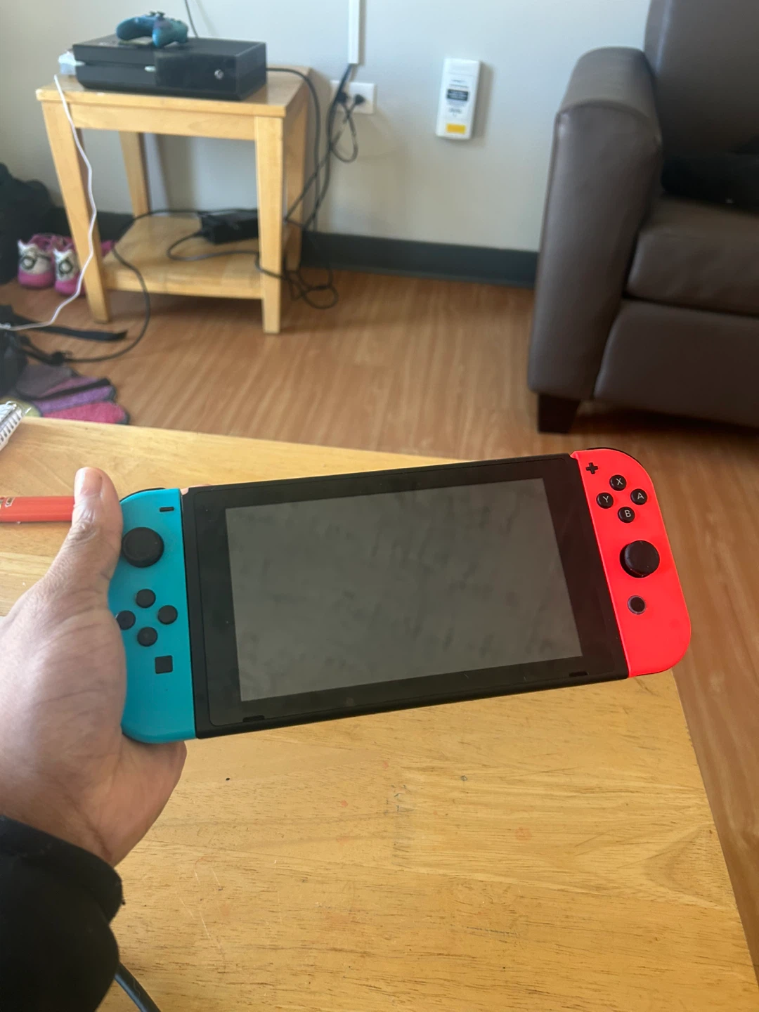 Nintendo Switch Console with Dock and Controller Grip