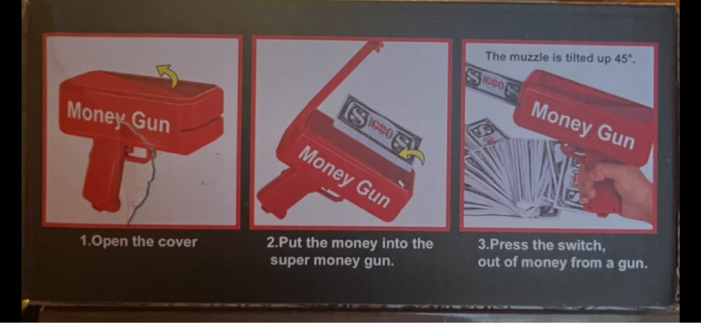 Super Money Gun Toy - photo 3