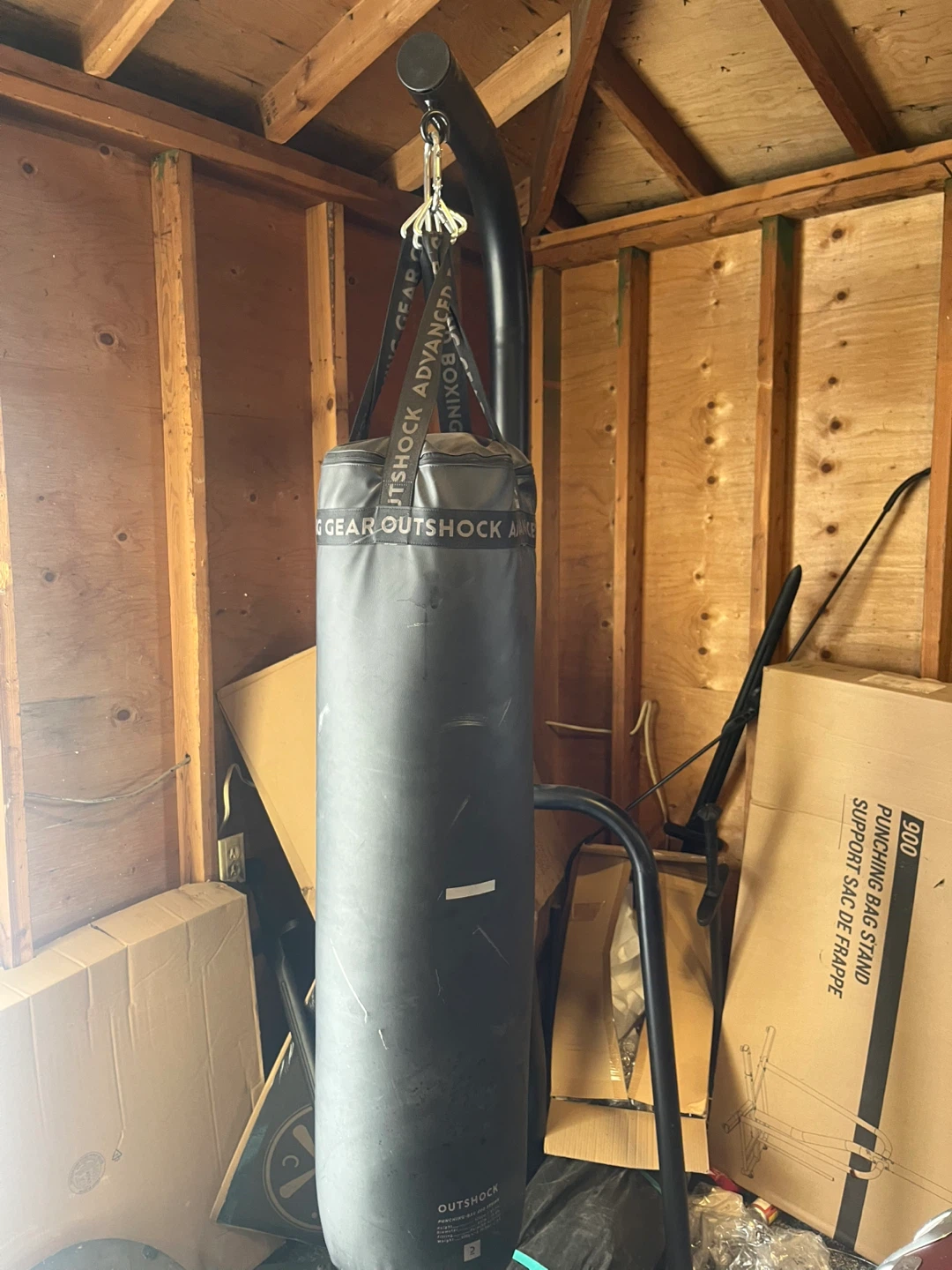 Decathlon Outshock Punching Bag Stand with Weights