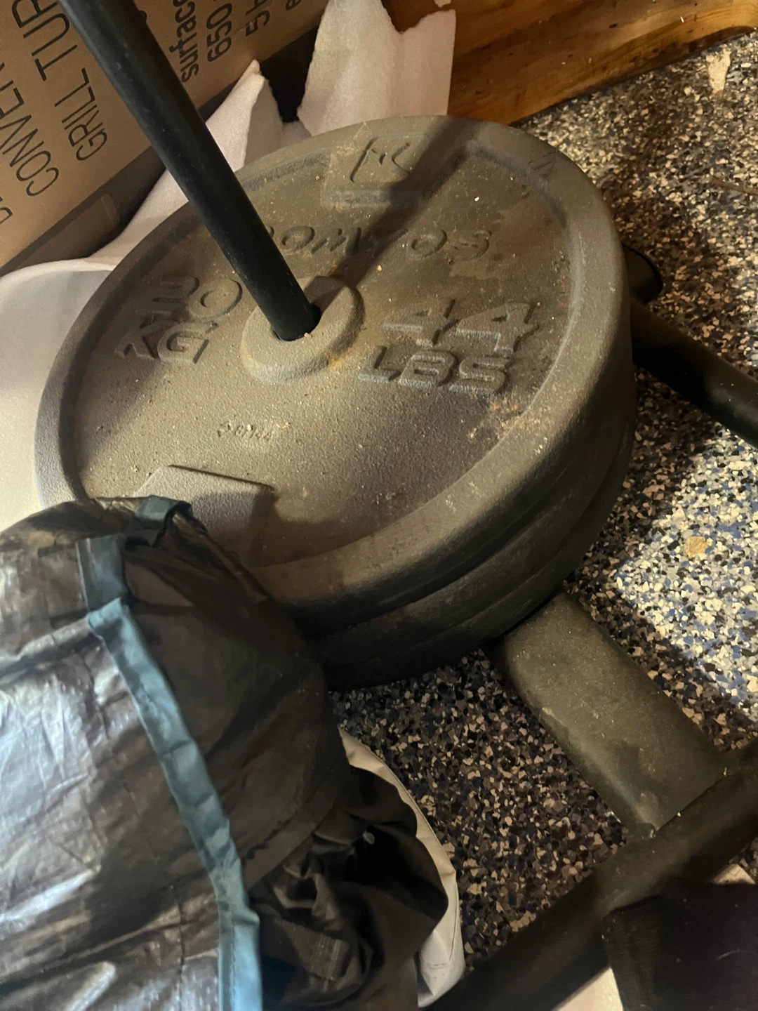 Decathlon Outshock Punching Bag Stand with Weights - photo 2