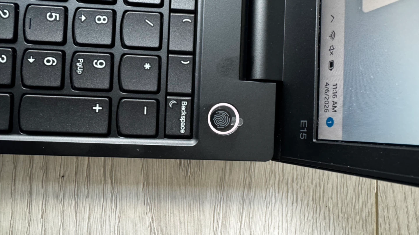 Lenovo ThinkPad E15 Laptop - photo 5