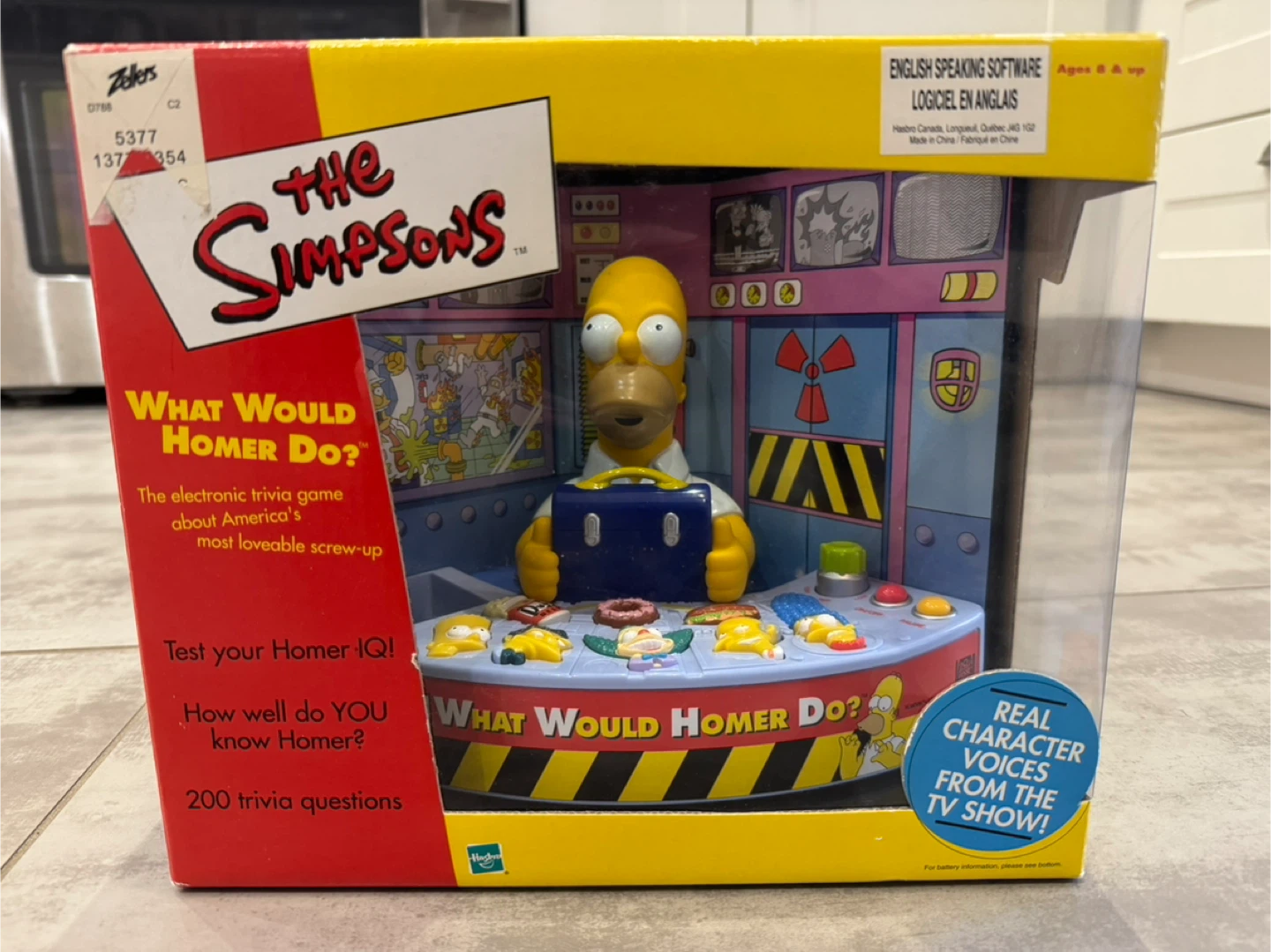 The Simpsons What Would Homer Do? Electronic Trivia Game