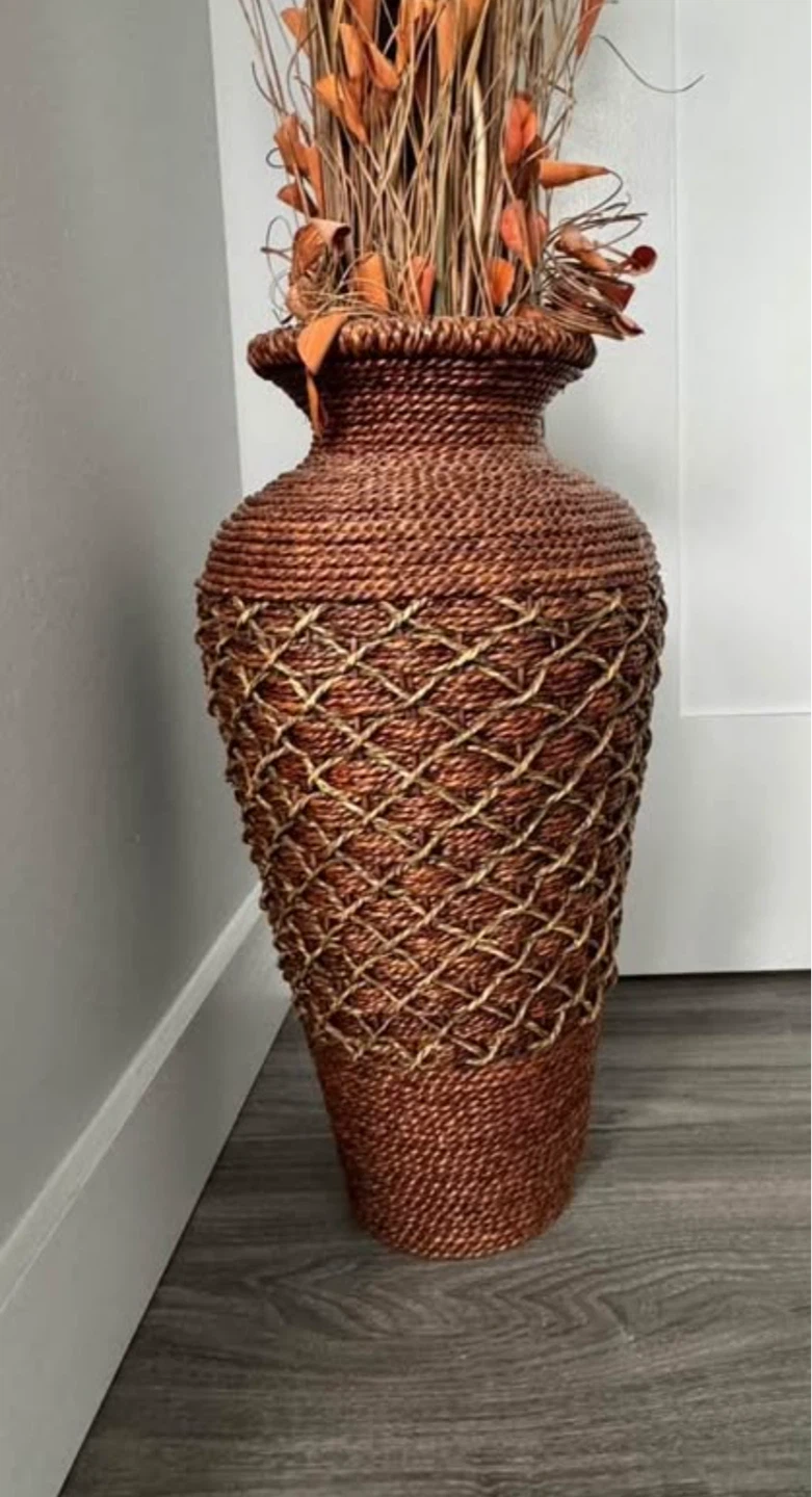 Large Woven Vase