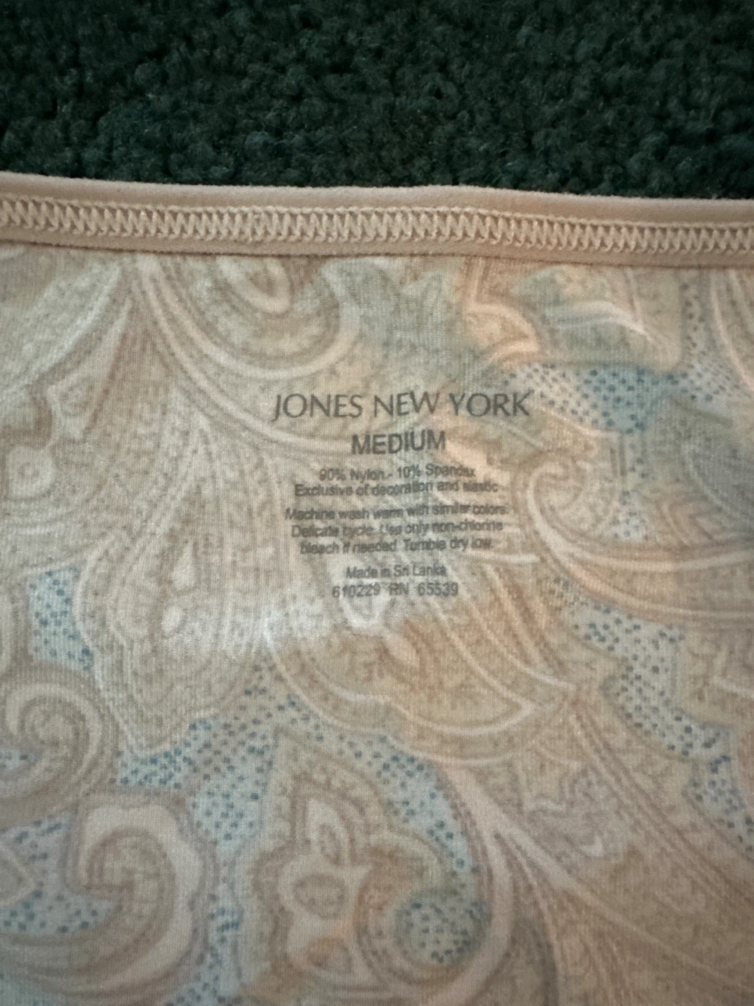Paisley Print Camisole Tank Top - photo 3