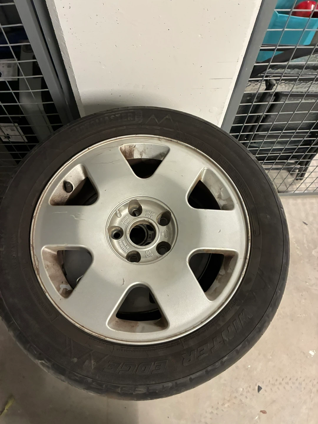 4x Winter Tires with Rims - 215/55R16