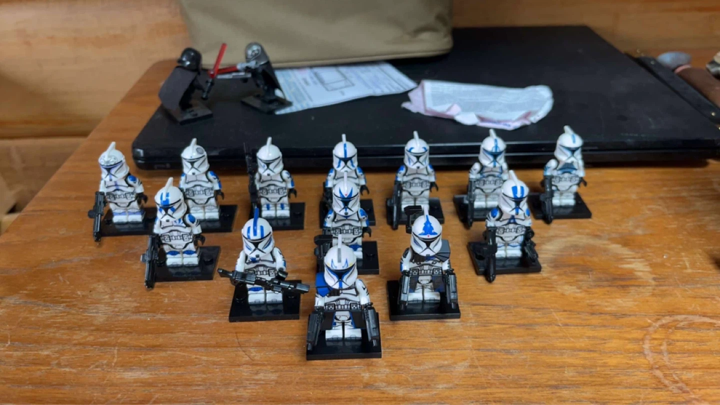 LEGO Star Wars Clone Trooper Minifigure Lot