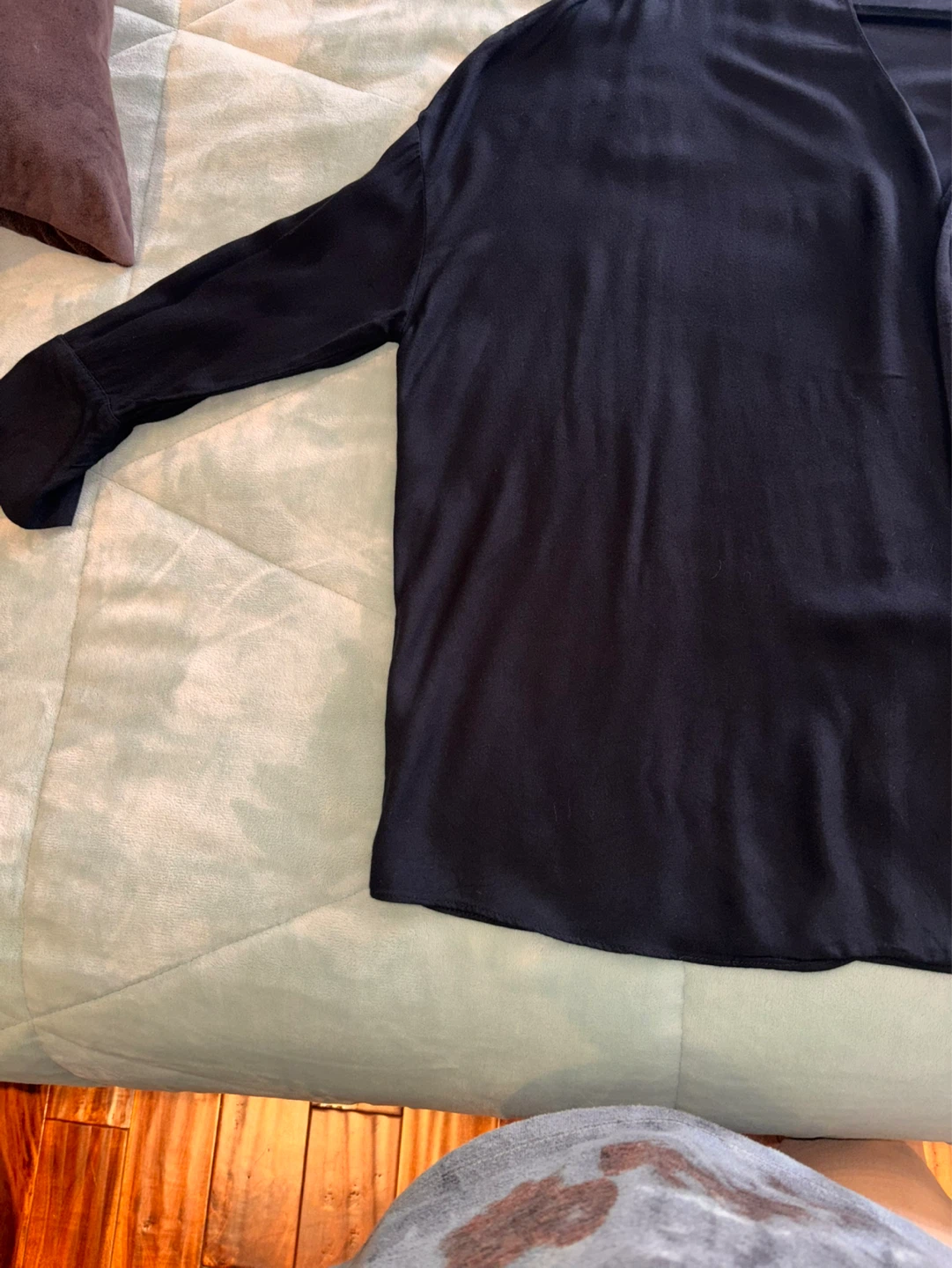 Oak + Fort black tunic blouse - photo 4
