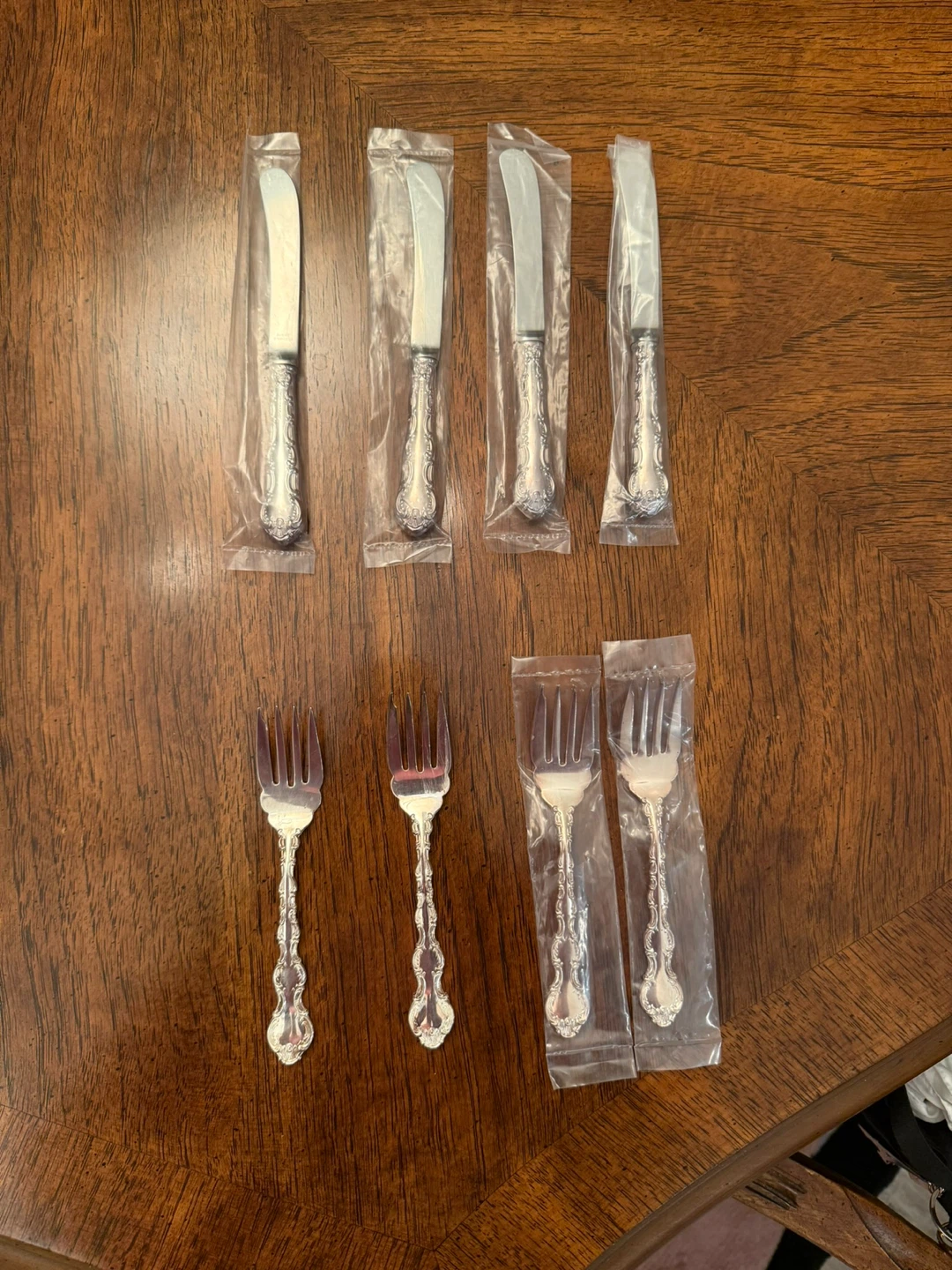 Birks Regency (8-piece set) Silver Plate – Unused / Sealed”