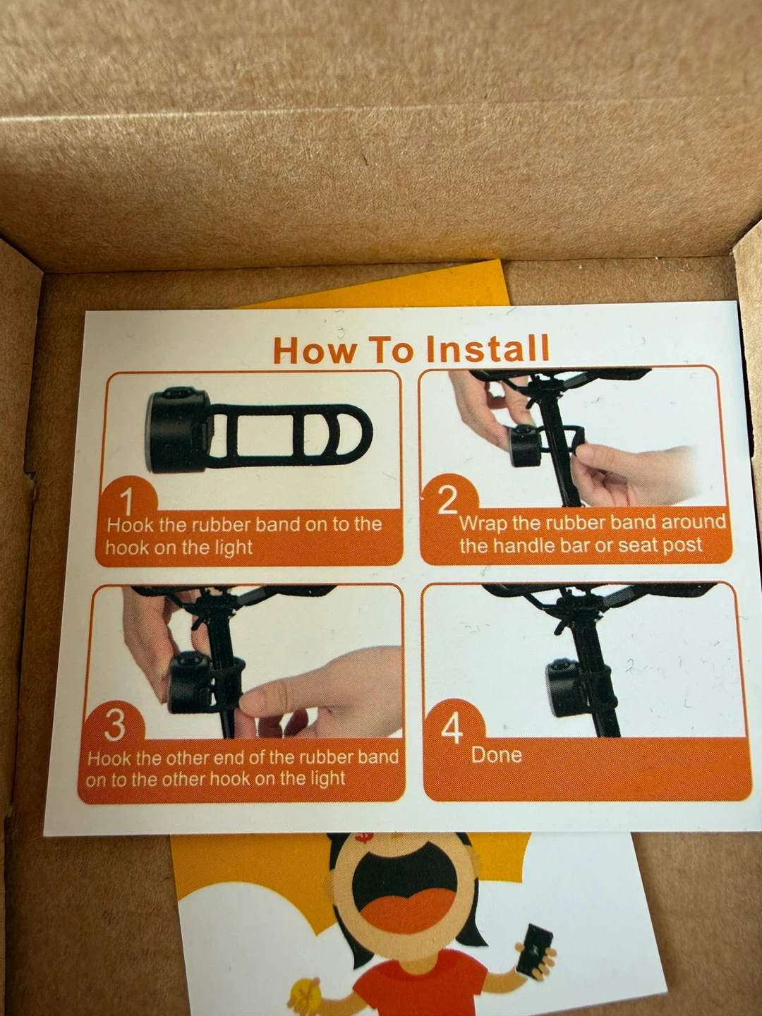 USB Rechargeable Bicycle Light Set - photo 4