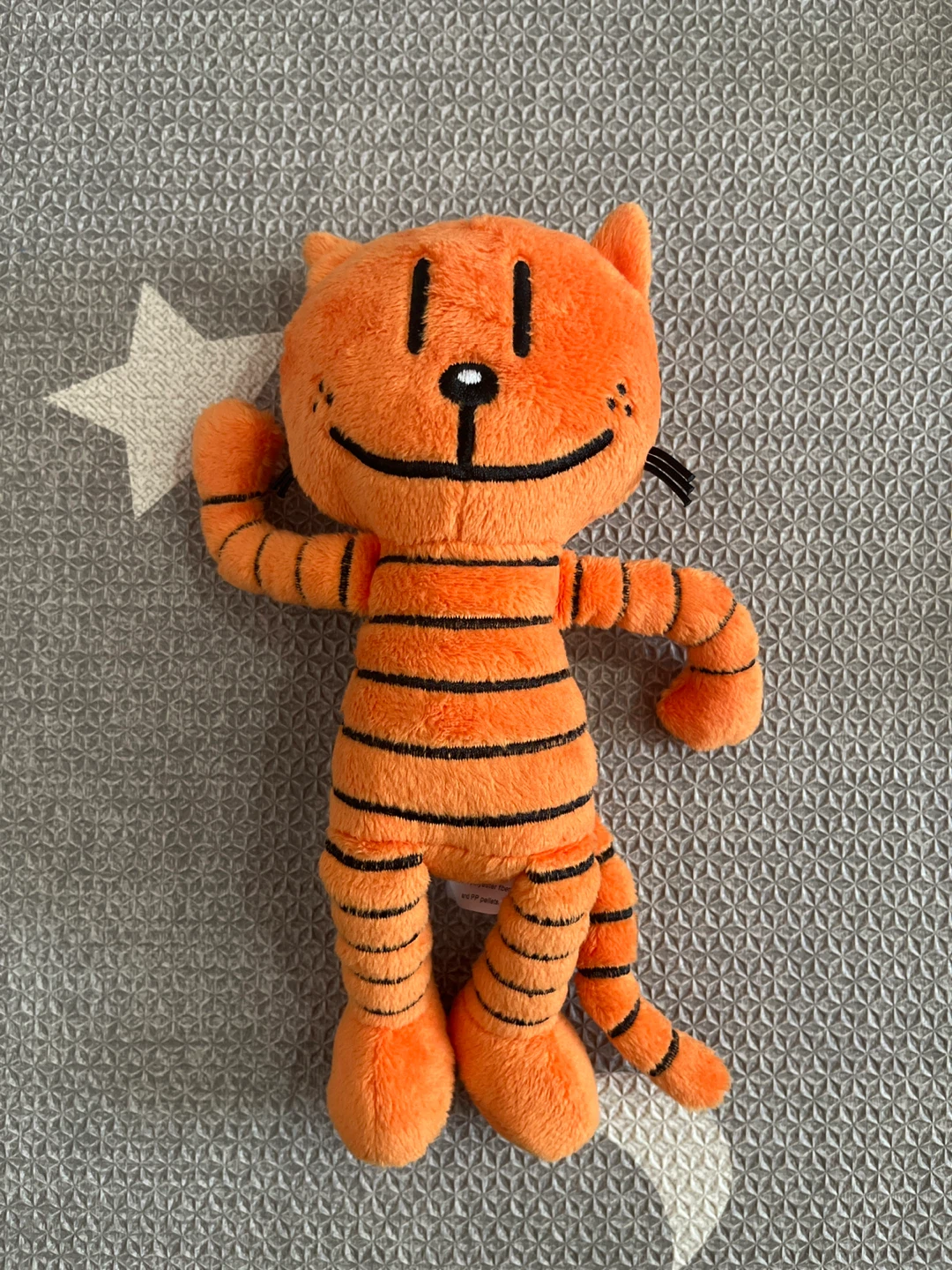 Pete the cat from Dog Man plush toy