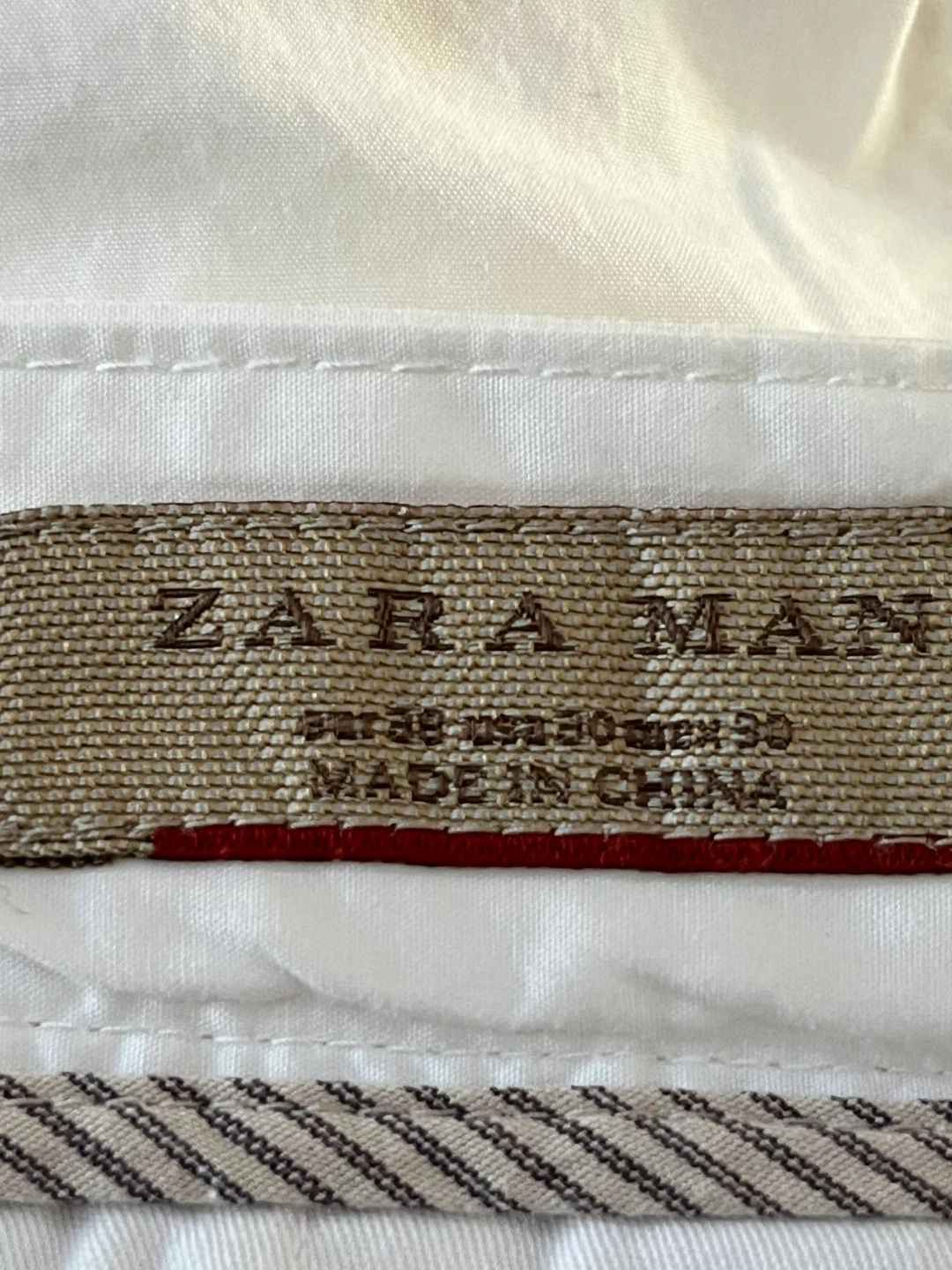 White Zara Man Shorts - photo 3